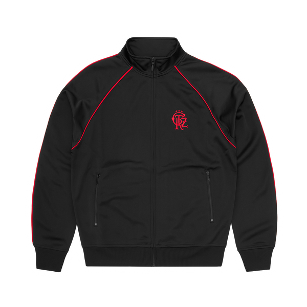 3 STAR CREST TRACK JACKET [BLACK]