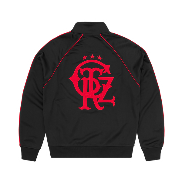 3 STAR CREST TRACK JACKET [BLACK]