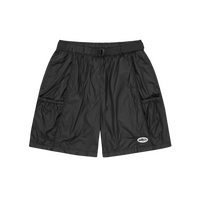 ALCATRAZ NYLON PATCH SHORT [BLACK]