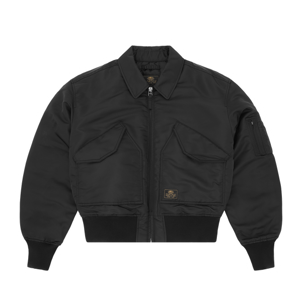 ALCATRAZ BOMBER JACKET V2 [BLACK]