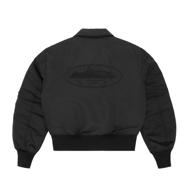 ALCATRAZ BOMBER JACKET V2 [BLACK]