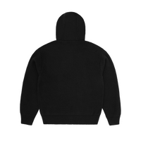 3M COLLEGE KNIT ZIP HOODIE  [BLACK]