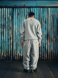 HMP OPEN HEM SWEATPANT [HEATHER GREY]