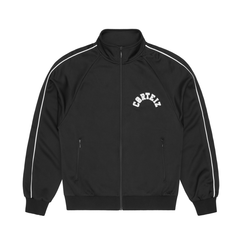 CREST ARCH TRACK JACKET [BLACK]