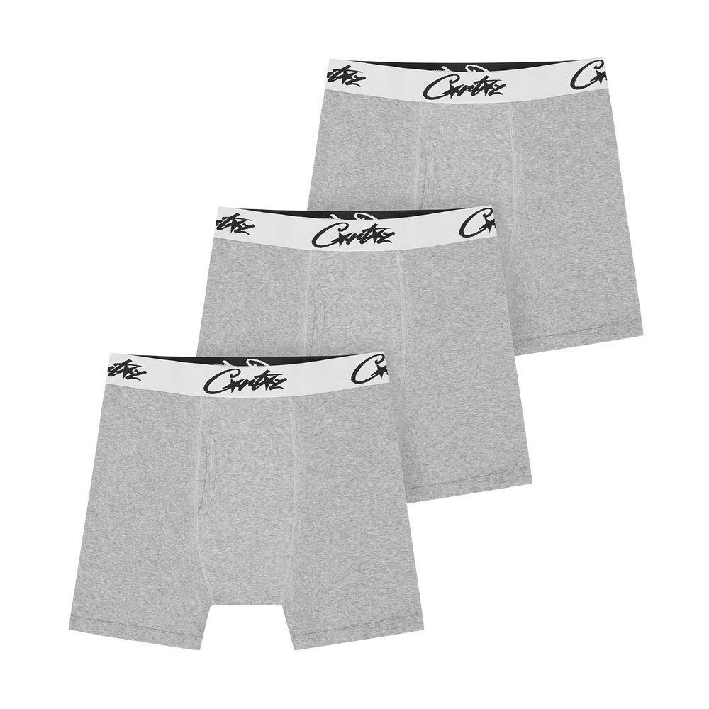 GREY ALLSTARZ BOXERS [3 PACK]