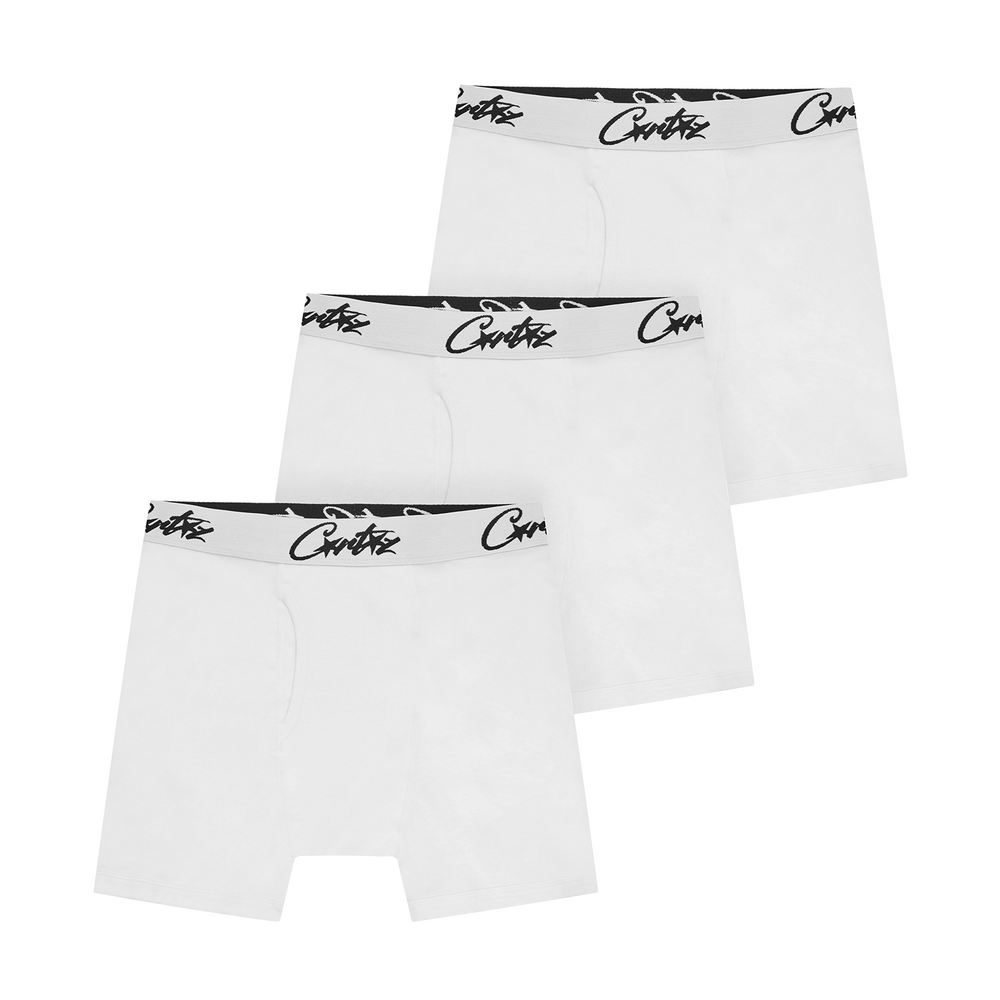 WHITE ALLSTARZ BOXERS [3 PACK]
