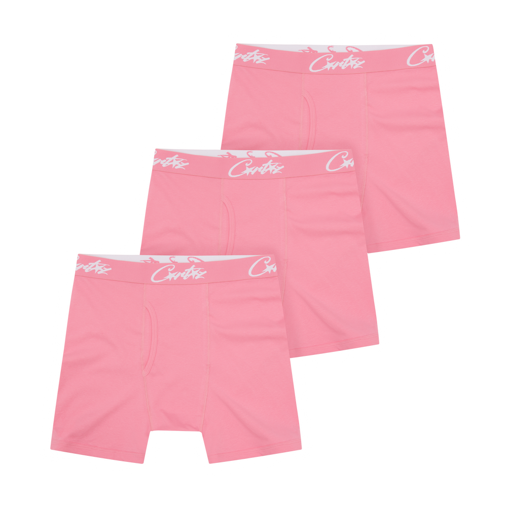 PINK ALLSTARZ BOXERS [3 PACK]