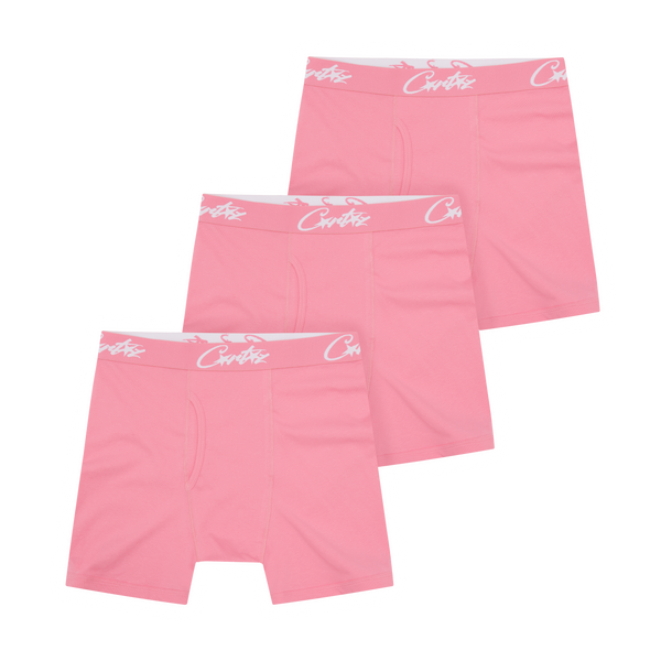 PINK ALLSTARZ BOXERS [3 PACK]