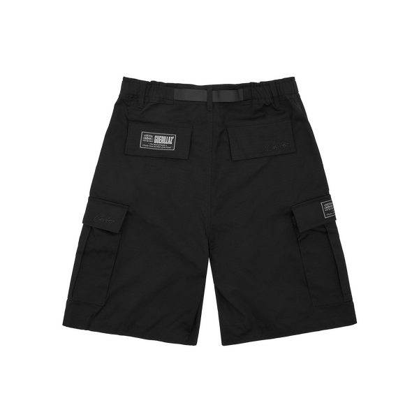 ALCATRAZ CARGO SHORT [TRIPLE BLACK]