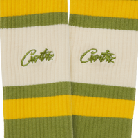 RETRO SOCKS [ARMY GREEN]