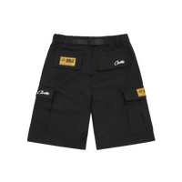 ALCATRAZ CARGO SHORT [BLACK]