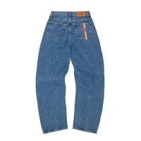 DUAL STRIPE BAGGY JEANS [MIDWASH]