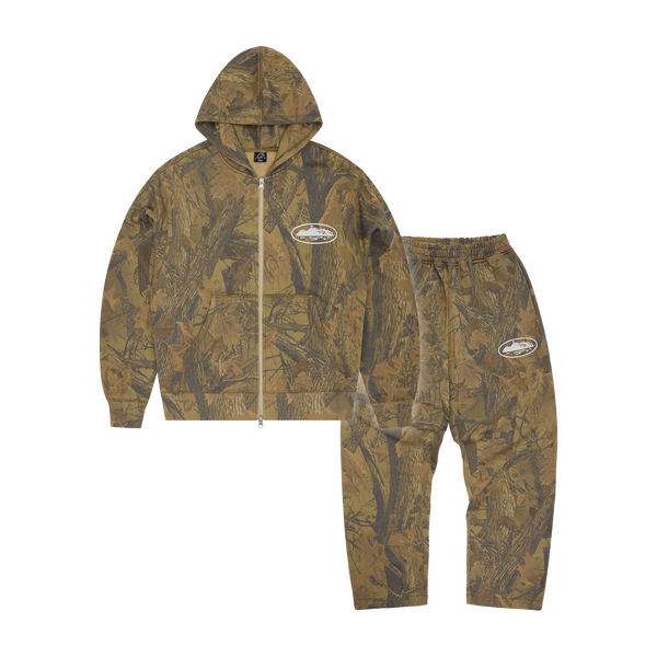 ISLAND PUFF PRINT TRACKSUIT [FOREST CAMO]