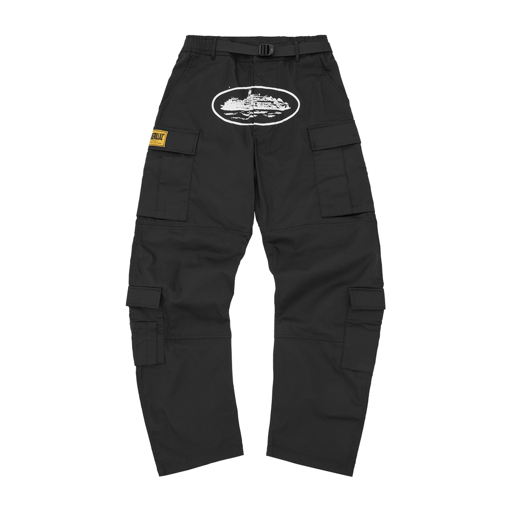 ALCATRAZ CARGO PANT [BLACK]
