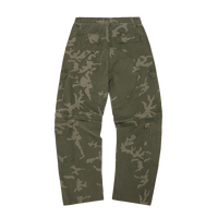GUERILLAZ CONVERTIBLE PANT [GREEN CAMO]