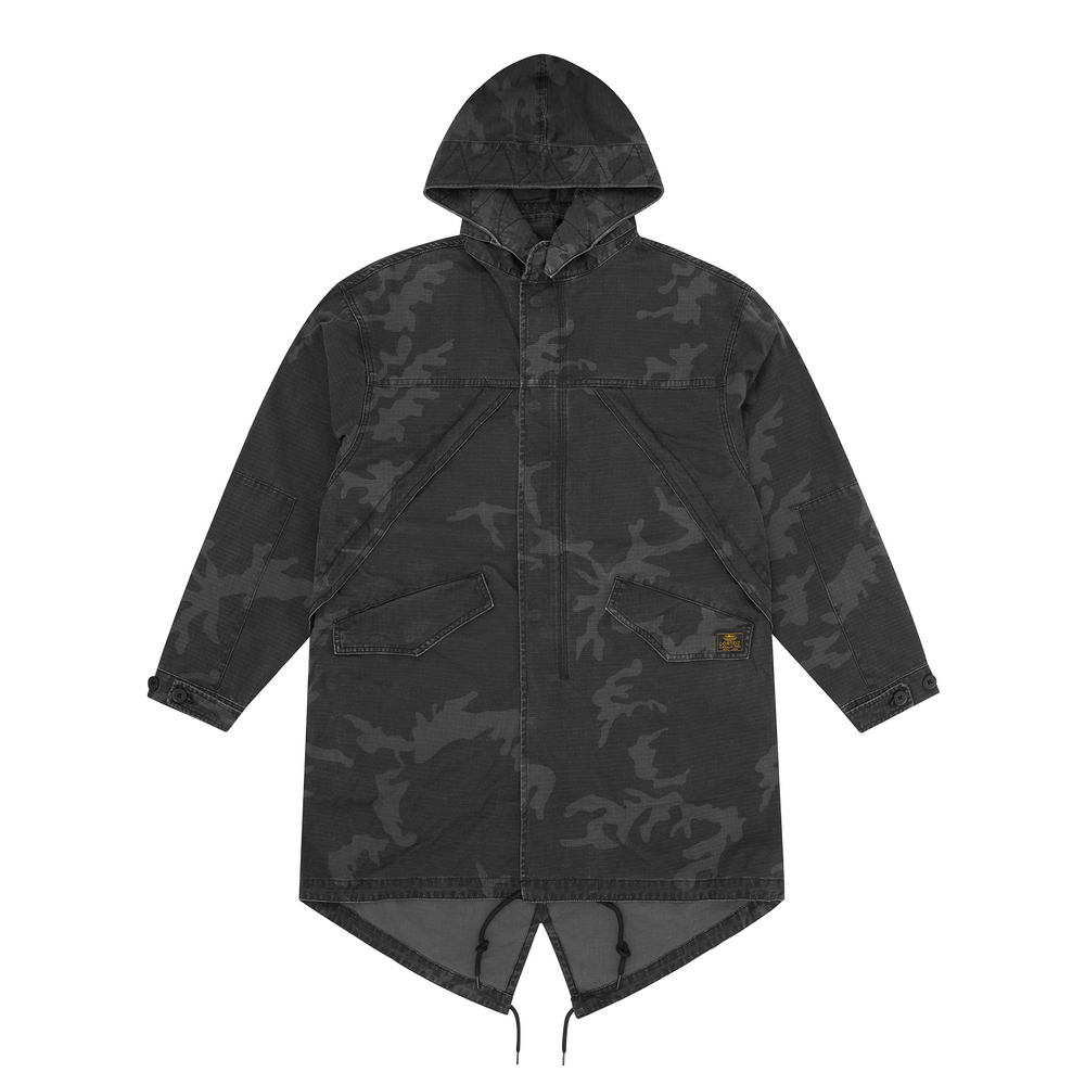 GUERILLAZ FISHTAIL PARKA [BLACK CAMO]
