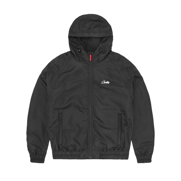 HMP MILANO NYLON HOODIE [BLACK]