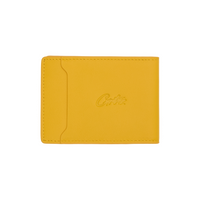 ISLAND LEATHER CARD HOLDER [YELLOW]