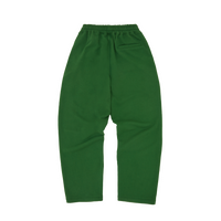 ISLAND PUFF PRINT OPEN HEM SWEATPANT [GREEN]