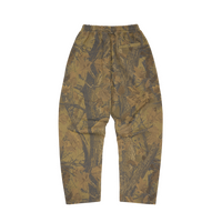 ISLAND PUFF PRINT OPEN HEM SWEATPANT [FOREST CAMO]