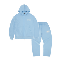 ISLAND PUFF PRINT TRACKSUIT [BABY BLUE]