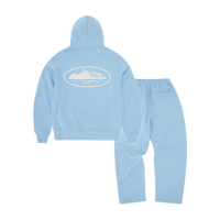 ISLAND PUFF PRINT TRACKSUIT [BABY BLUE]