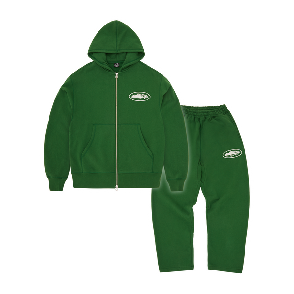 ISLAND PUFF PRINT TRACKSUIT [GREEN]