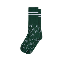 MONOGRAM SOCKS [GREEN]