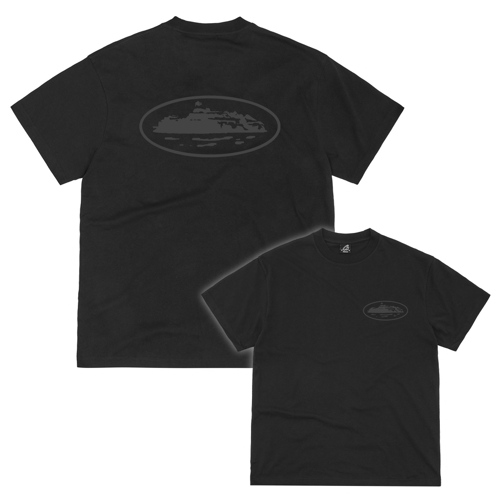 OG ISLAND TEE [REFLECTIVE BLACK]