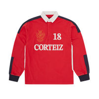 PANELLED RUGBY [RED]