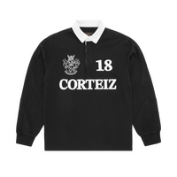 PANELLED RUGBY [BLACK]