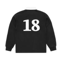 PANELLED RUGBY [BLACK]