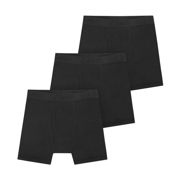 BLACK TONAL ALLSTARZ BOXERS [3 PACK]