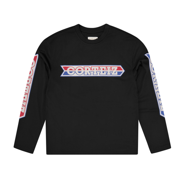 RACE MESH LS JERSEY [BLACK]