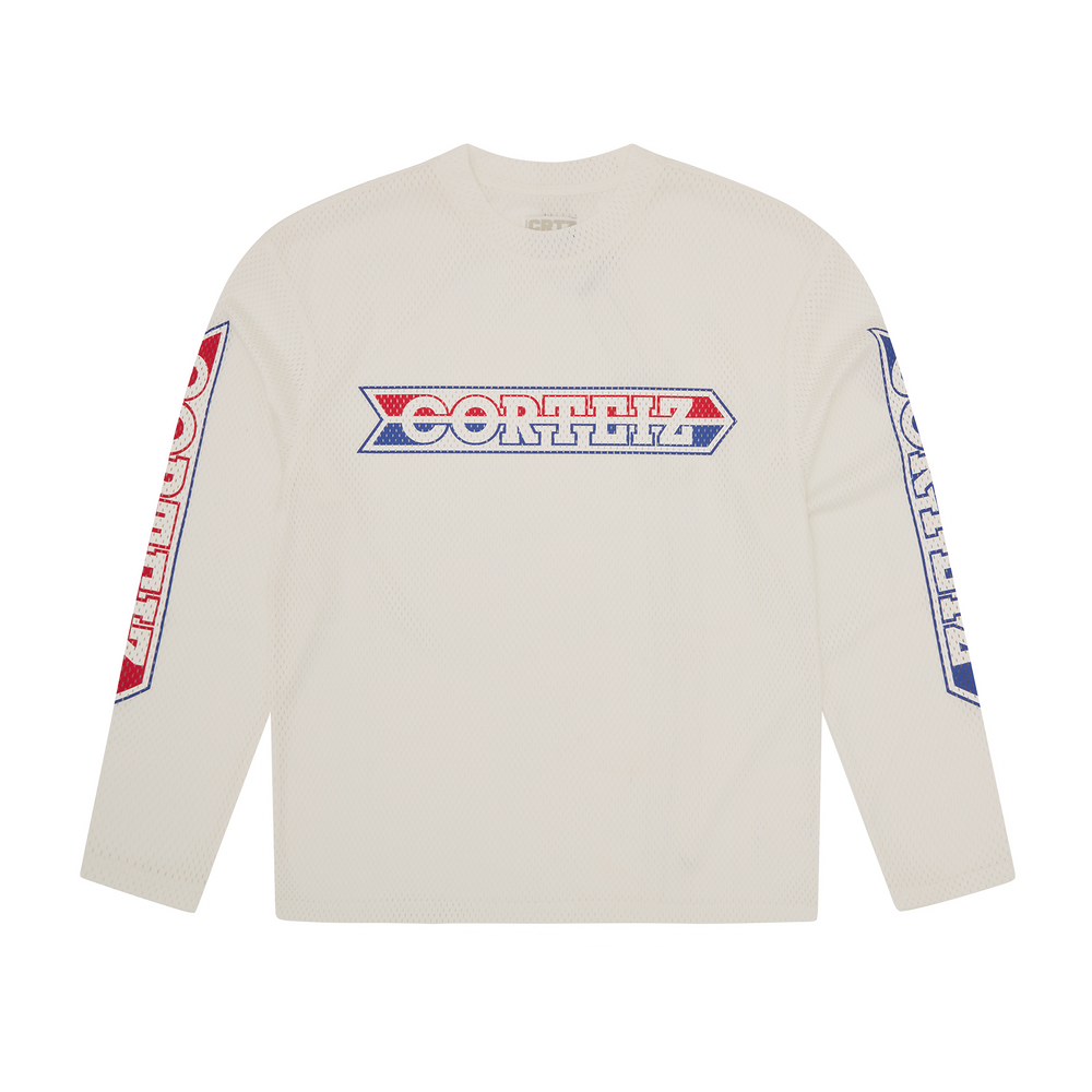 RACE MESH LS JERSEY [OFF WHITE]