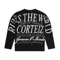 WORLDWIDE WAFFLE THERMAL [BLACK]