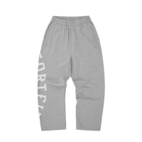 LUNDUN STITCH OPEN HEM SWEATPANT [HEATHER GREY]