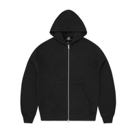 LUNDUN STITCH ZIP HOODIE [BLACK]