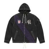 SHIELD CREST TWILL JACKET [BLACK]