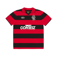 STRIPED KNIT JERSEY [RED]