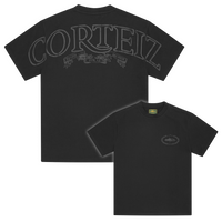 ROYALE HEAVYWEIGHT TEE [BLACK / BLACK]