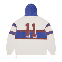 WINGER HOODED RUGBY [OFF WHITE]