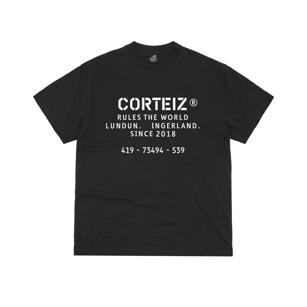 OG STENCIL TEE [BLACK]