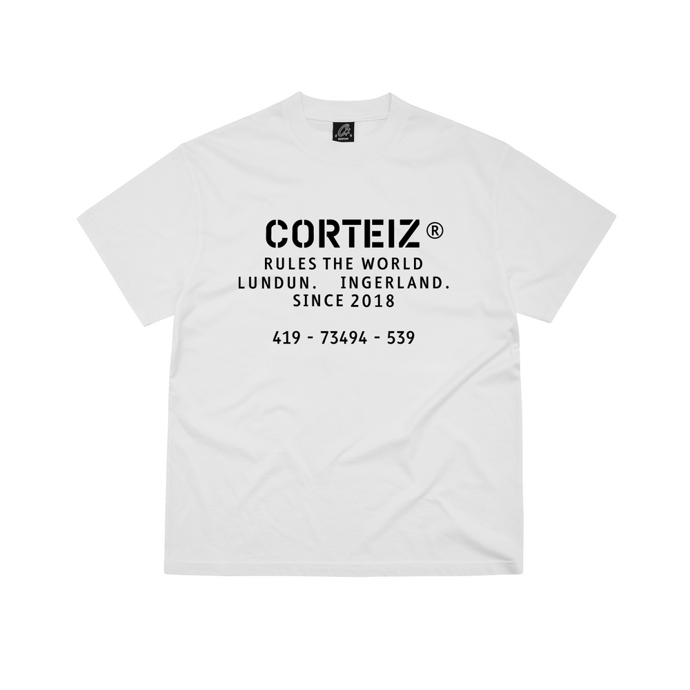 OG STENCIL TEE [WHITE]