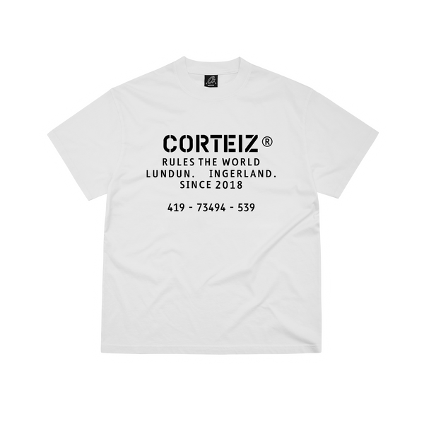 OG STENCIL TEE [WHITE]