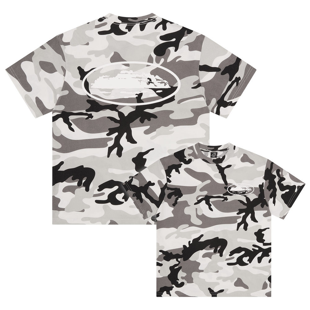 ISLAND PUFF PRINT TEE [ARCTIC CAMO]