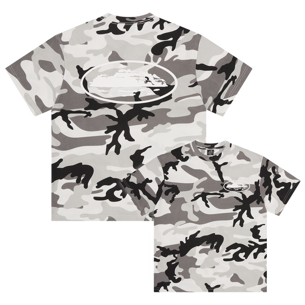 ISLAND PUFF PRINT TEE [ARCTIC CAMO]