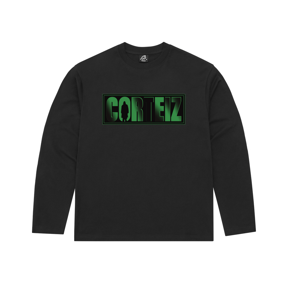 SHADOW MAN LS TEE [BLACK]